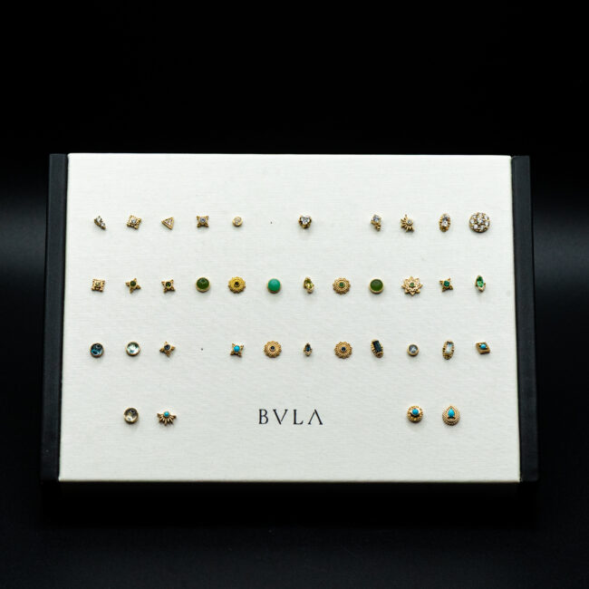 BVLA 14k Yellow Gold Threadless Collection